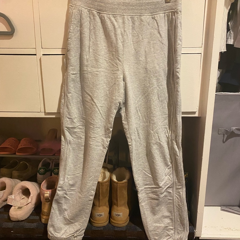 Grey sweatpants